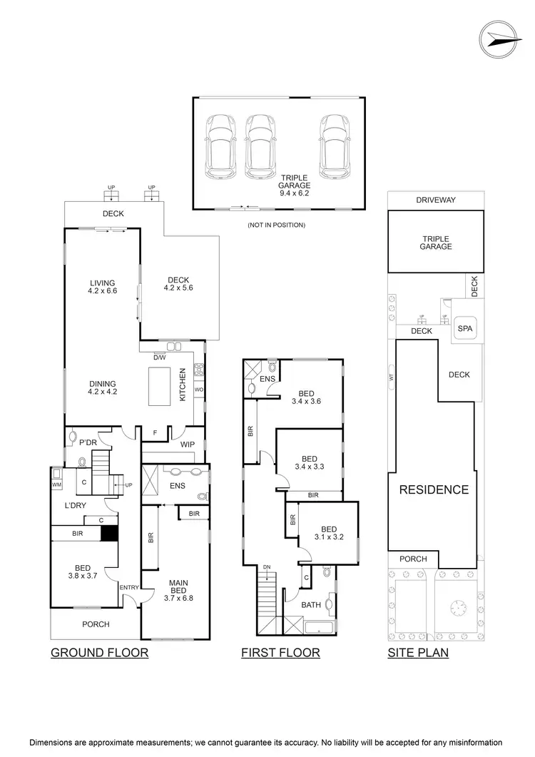Floorplan of Homely house listing, 9 Palmerston Grove, Oakleigh VIC 3166