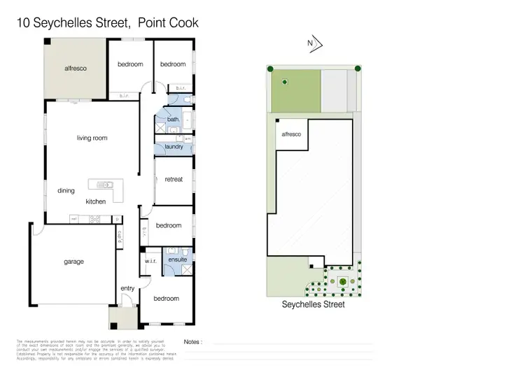Floorplan of Homely house listing, 10 Seychelles Street, Point Cook VIC 3030