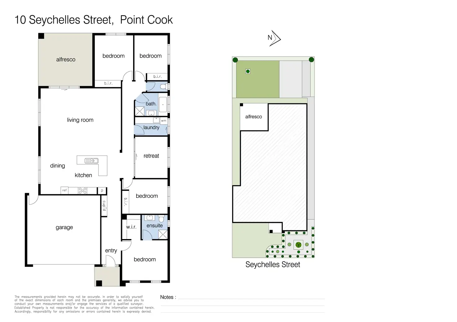 Floorplan of Homely house listing, 10 Seychelles Street, Point Cook VIC 3030