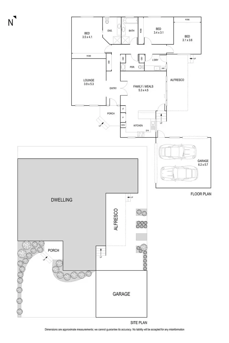 Floorplan of Homely unit listing, 2/33 Carrathool Street, Bulleen VIC 3105