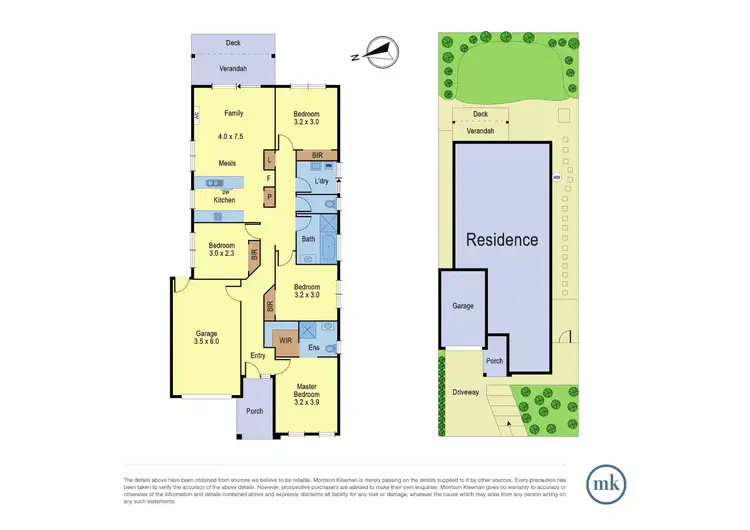 Floorplan of Homely house listing, 38 Granada Grove, Doreen VIC 3754