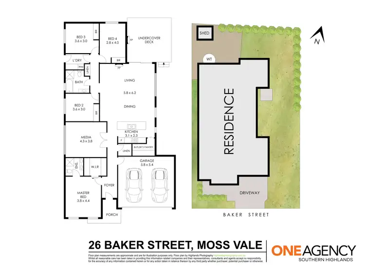 Floorplan of Homely house listing, 26 Baker Street, Moss Vale NSW 2577