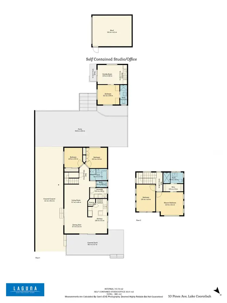 Floorplan of Homely house listing, 10 Pines Avenue, Cooroibah QLD 4565