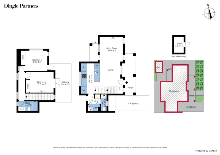 Floorplan of Homely house listing, 1B Adelaide Street, Ascot Vale VIC 3032