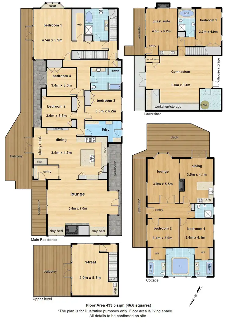 Floorplan of Homely house listing, 20 Woolrich Road, Olinda VIC 3788