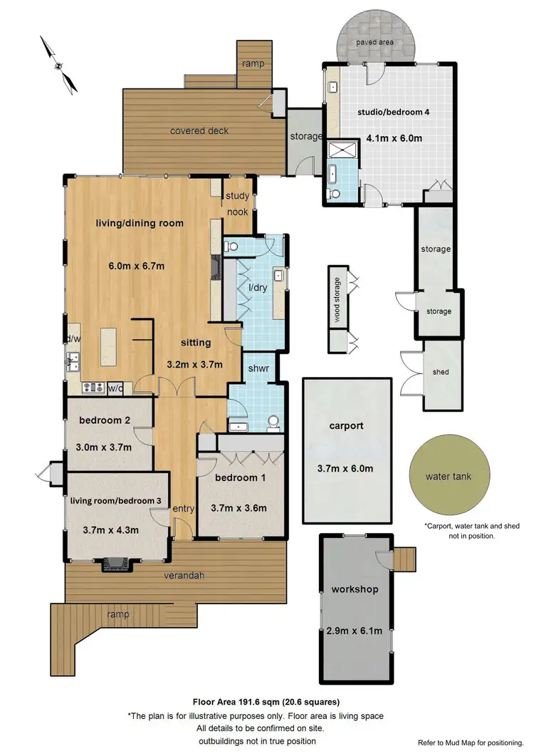 Floorplan of Homely house listing, 7 Monash Avenue, Olinda VIC 3788
