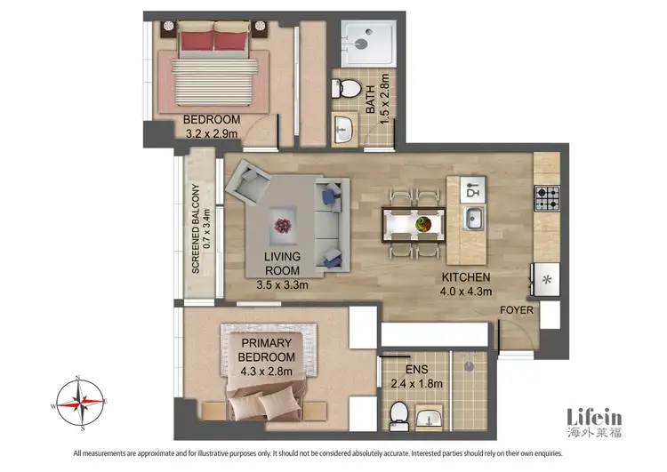 Floorplan of Homely apartment listing, 6511/160 Victoria Street, Carlton VIC 3053