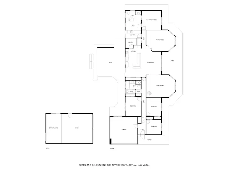 Floorplan of Homely house listing, 1235 Table Top Road, Table Top NSW 2640
