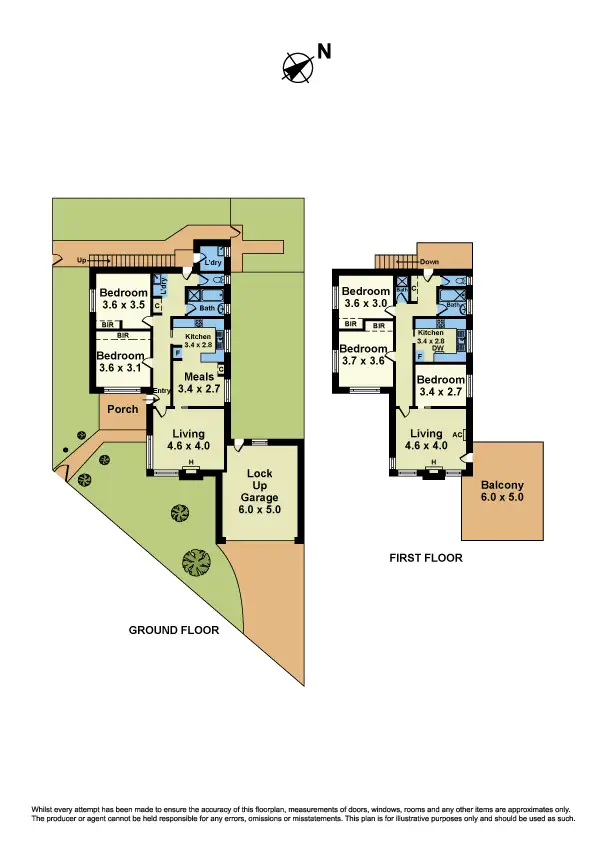 Floorplan of Homely house listing, 58 Yarra Street, Williamstown VIC 3016