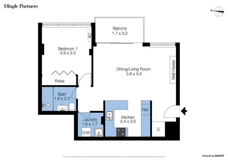 Floorplan of Homely unit listing, 46/287 Exhibition Street, Melbourne VIC 3000