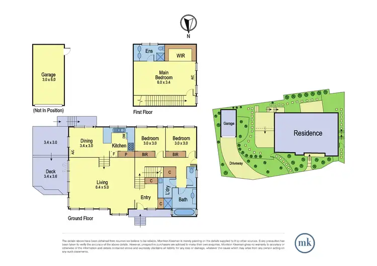 Floorplan of Homely townhouse listing, 5 Monarch Ridge, Lower Plenty VIC 3093