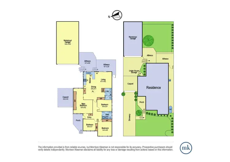 Floorplan of Homely house listing, 14 Kentwood Road, Macleod VIC 3085