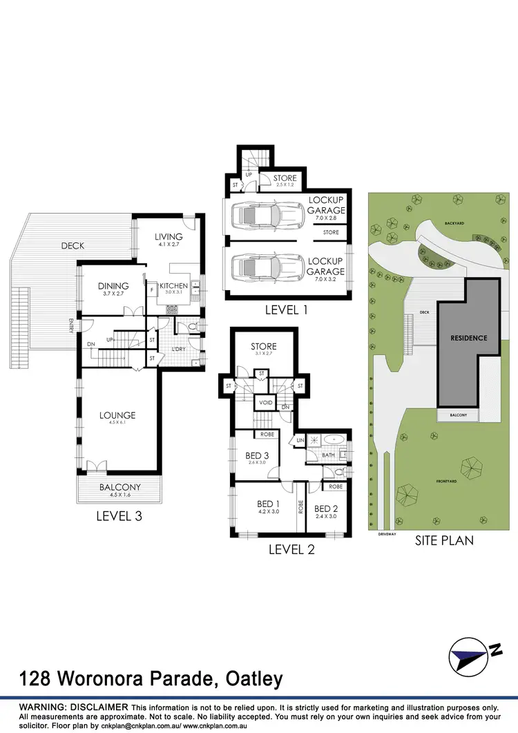 Floorplan of Homely house listing, 128 Woronora Parade, Oatley NSW 2223