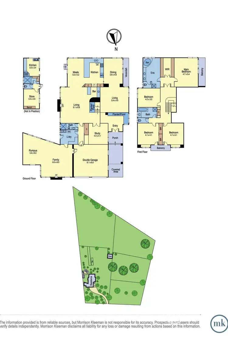 Floorplan of Homely house listing, 21 Stawell Road, Lower Plenty VIC 3093