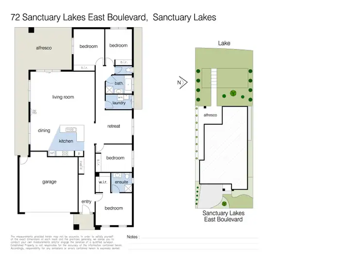 Floorplan of Homely house listing, 72 Sanctuary Lakes East Boulevard, Sanctuary Lakes VIC 3030