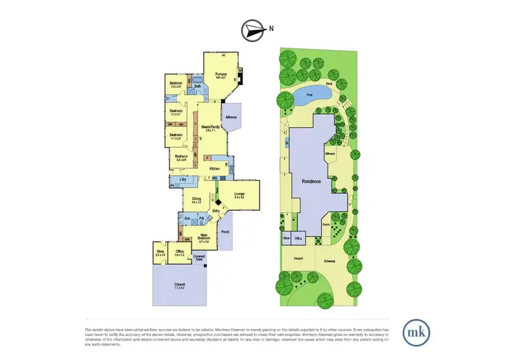 Floorplan of Homely house listing, 35 Onkara Court, Eltham VIC 3095