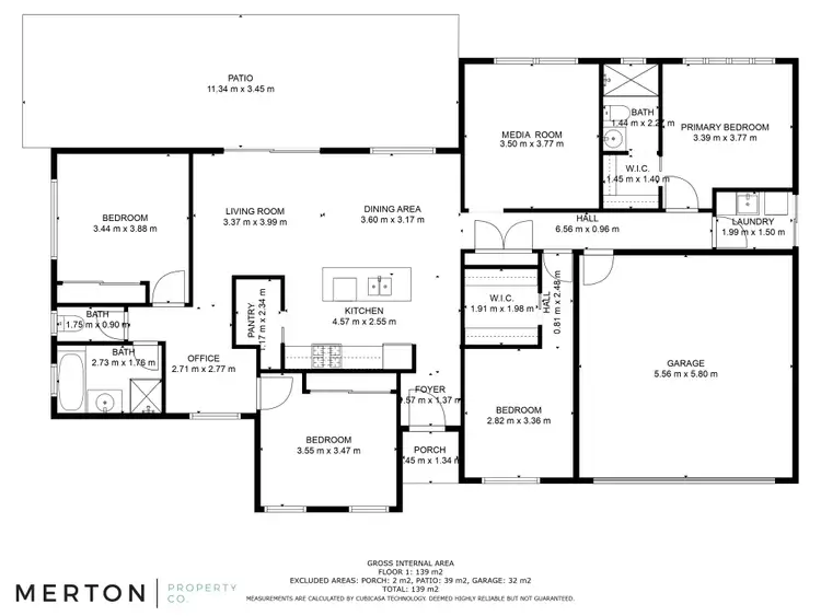 Floorplan of Homely house listing, 74 Watergum Drive, Pie Creek QLD 4570