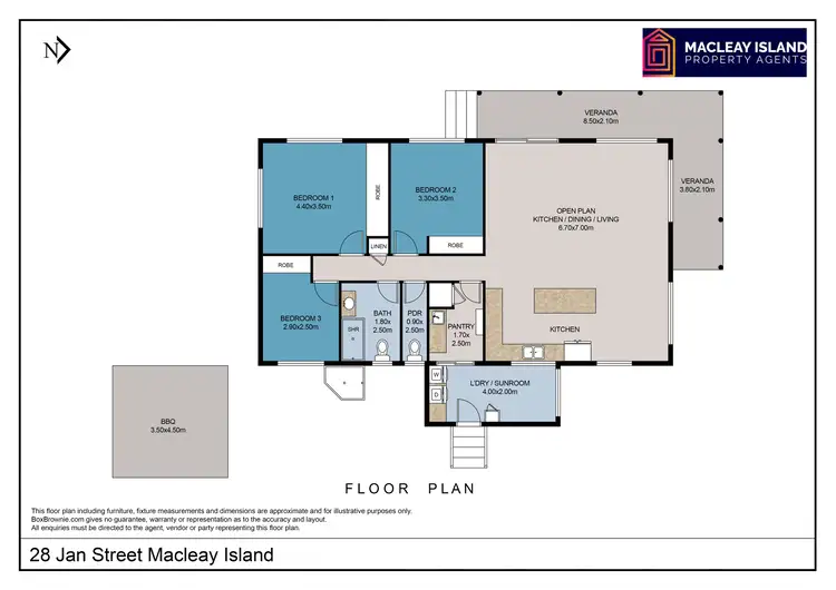 Floorplan of Homely house listing, 28 Jan Street, Macleay Island QLD 4184