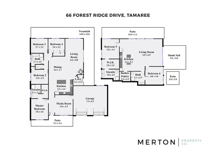 Floorplan of Homely house listing, 66 Forest Ridge Drive, Tamaree QLD 4570