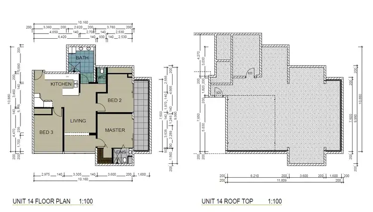 Floorplan of Homely unit listing, 16/44 Benson Street, Toowong QLD 4066