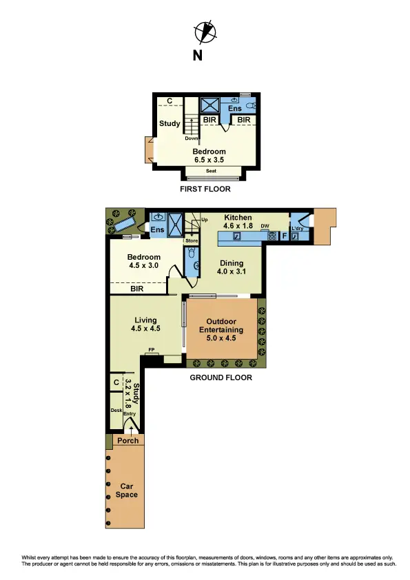 Floorplan of Homely house listing, 12 Jackson Street, Williamstown VIC 3016