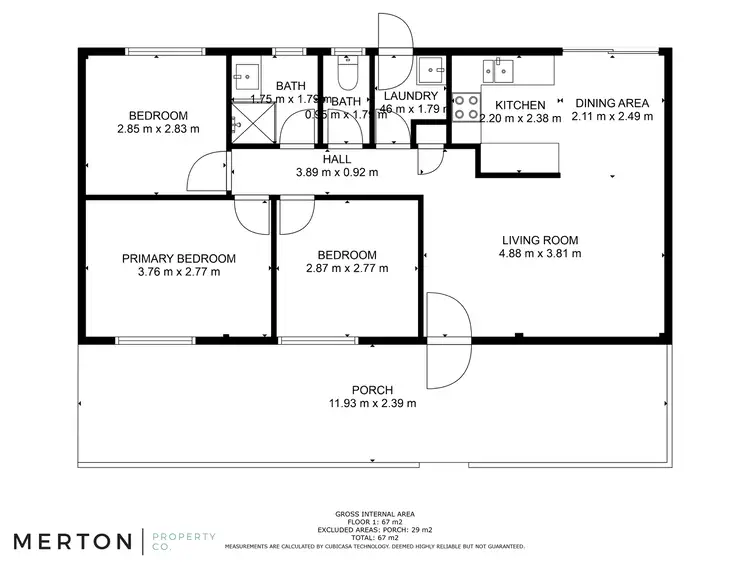 Floorplan of Homely house listing, 19 Power Road, Widgee QLD 4570