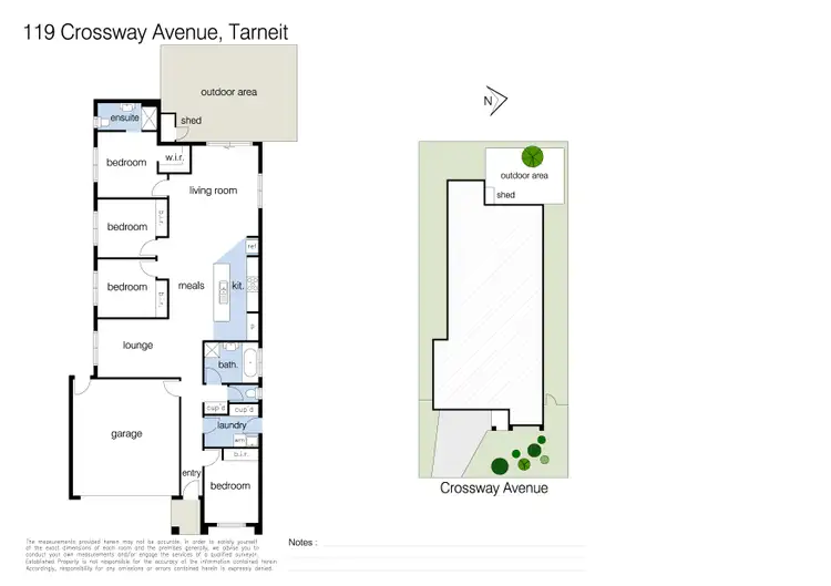 Floorplan of Homely house listing, 119 Crossway Avenue, Tarneit VIC 3029