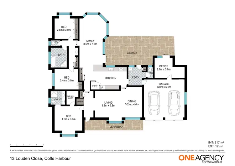 Floorplan of Homely house listing, 13 Louden Close, Coffs Harbour NSW 2450