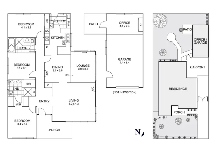 Floorplan of Homely house listing, 76 Howard Road, Dingley Village VIC 3172