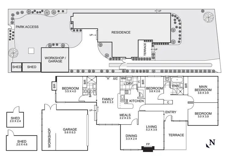 Floorplan of Homely house listing, 19 St Marks Close, Dingley Village VIC 3172