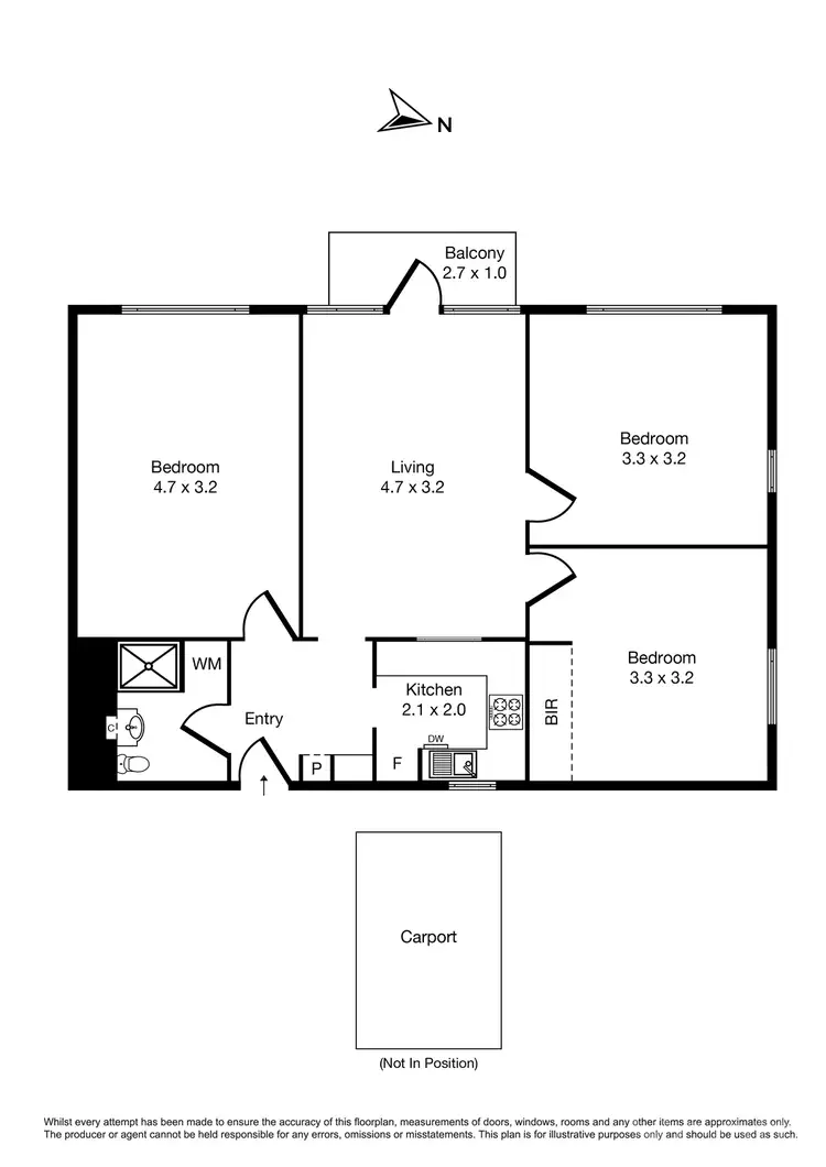 Floorplan of Homely apartment listing, 18/75 Queens Road, Melbourne VIC 3004