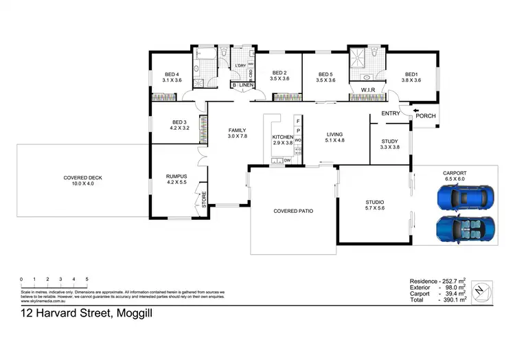 Floorplan of Homely house listing, 12 Harvard Street, Moggill QLD 4070