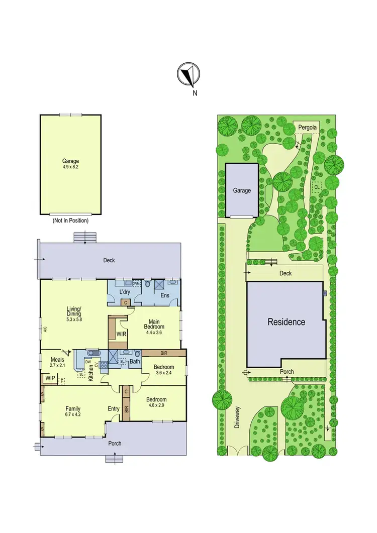 Floorplan of Homely house listing, 3 Longs Road, Lower Plenty VIC 3093