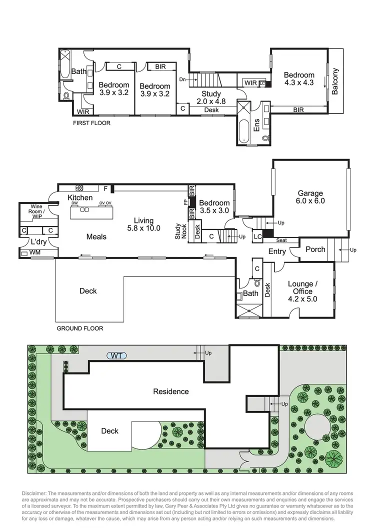 Floorplan of Homely house listing, 8 James Crescent, Hampton VIC 3188
