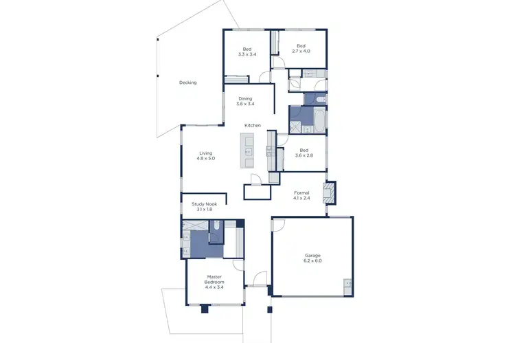 Floorplan of Homely house listing, 23 Morecroft Avenue, Croydon VIC 3136