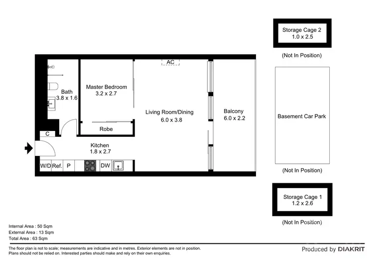 Floorplan of Homely apartment listing, 405/22 Chatham Street, Prahran VIC 3181