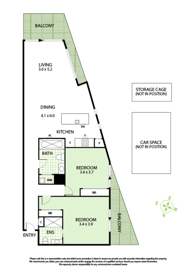 Floorplan of Homely apartment listing, 22/174 Peel Street, Windsor VIC 3181