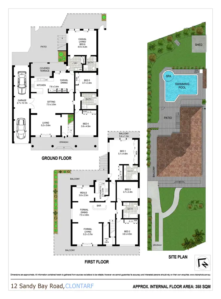 Floorplan of Homely house listing, 12 Sandy Bay Road, Clontarf NSW 2093