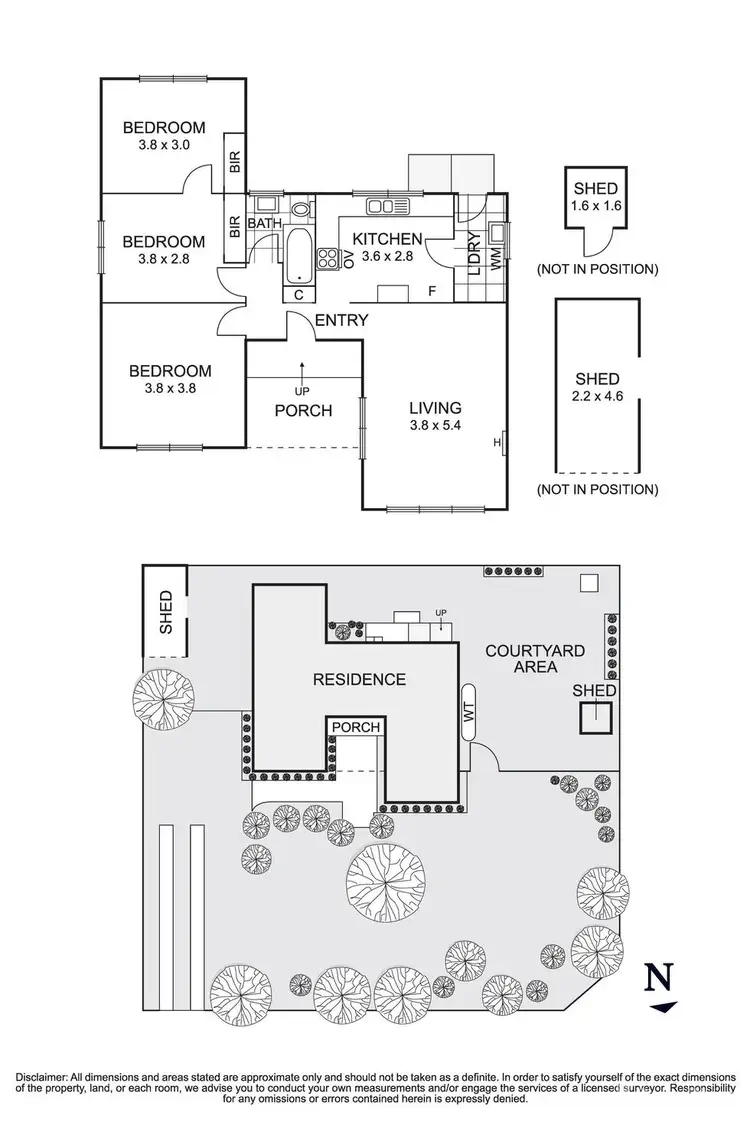 Floorplan of Homely house listing, 2 Timms Avenue, Croydon VIC 3136