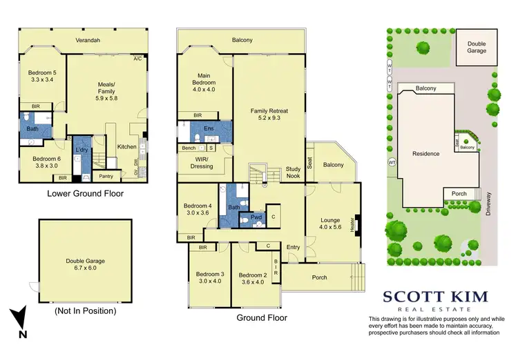 Floorplan of Homely house listing, 14 Stocks Road, Mount Waverley VIC 3149