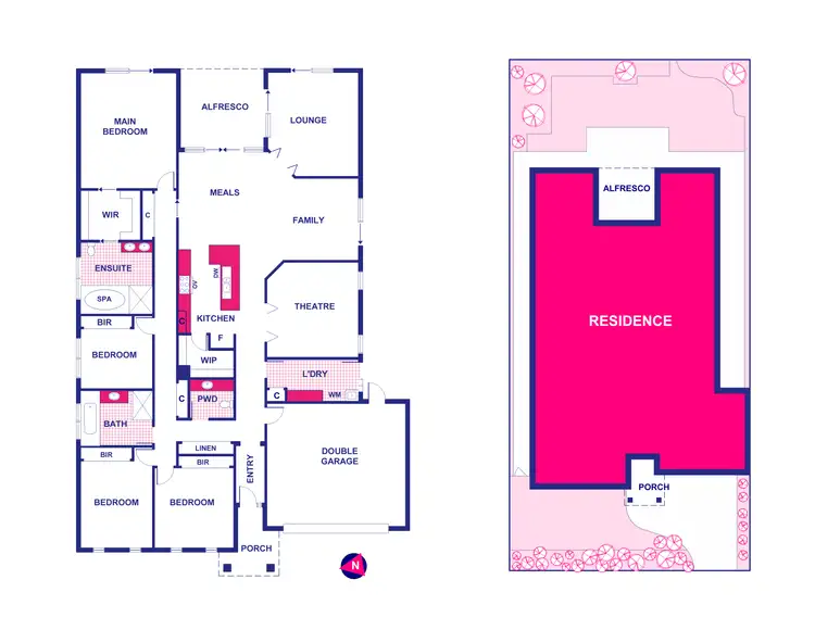 Floorplan of Homely house listing, 281 Flaxen Hills Road, Doreen VIC 3754