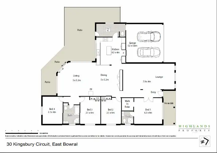 Floorplan of Homely house listing, 30 Kingsbury Circuit, Bowral NSW 2576