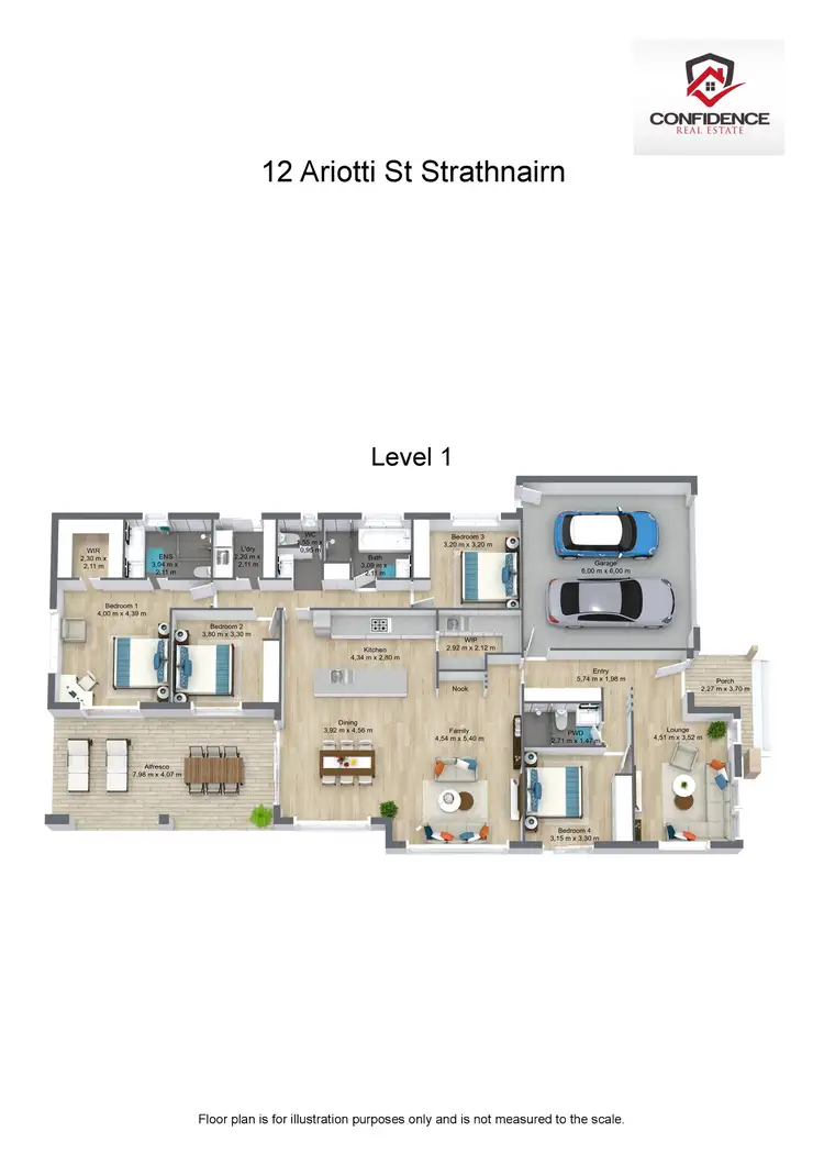 Floorplan of Homely house listing, 12 Ariotti Street, Strathnairn ACT 2615