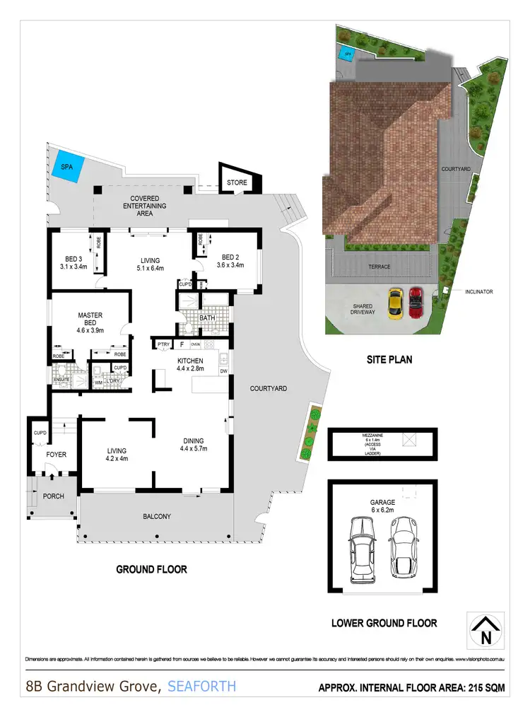 Floorplan of Homely house listing, 8B Grandview Grove, Seaforth NSW 2092