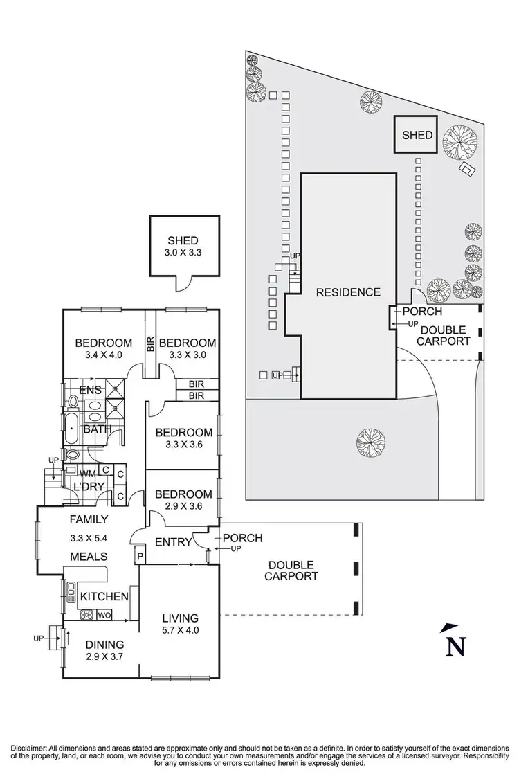 Floorplan of Homely house listing, 57 King Street, Templestowe VIC 3106
