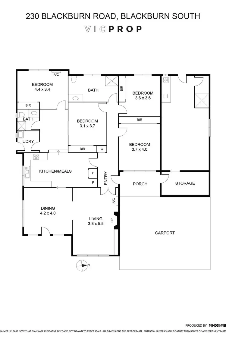 Floorplan of Homely house listing, 230 Blackburn Road, Blackburn South VIC 3130