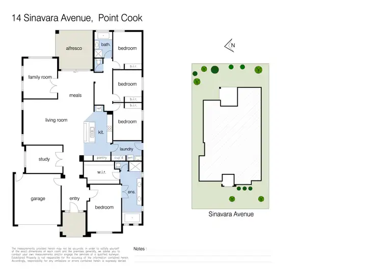 Floorplan of Homely house listing, 14 Sinavara Avenue, Point Cook VIC 3030