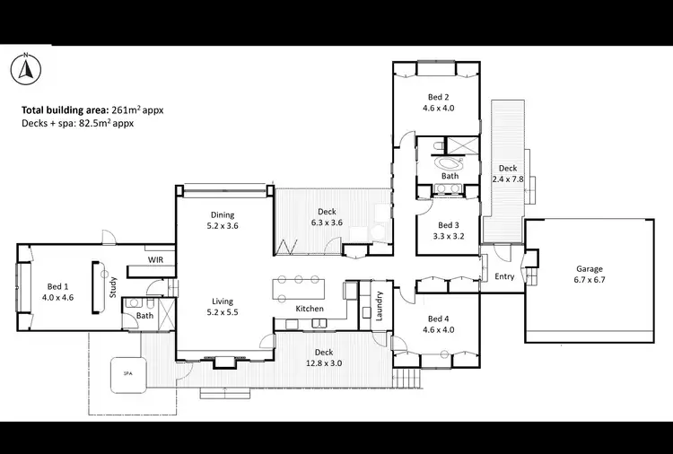Floorplan of Homely house listing, 32 Boundary Road, Mount Macedon VIC 3441