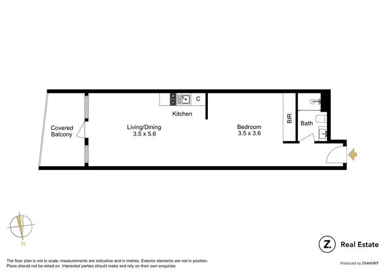Floorplan of Homely apartment listing, 810/435 Nepean Highway, Frankston VIC 3199