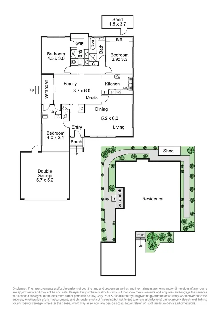 Floorplan of Homely townhouse listing, 2/30 Wanda Road, Caulfield North VIC 3161